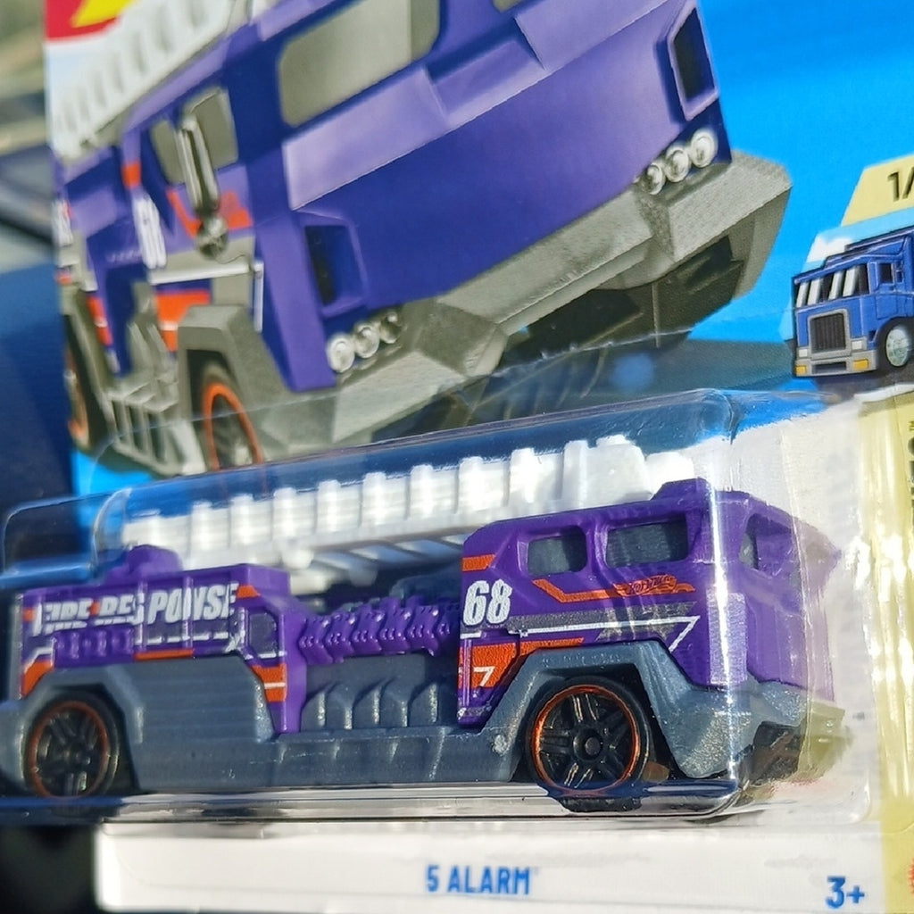 Copied - 5 Alarm Purple Hot Wheels Fire Truck