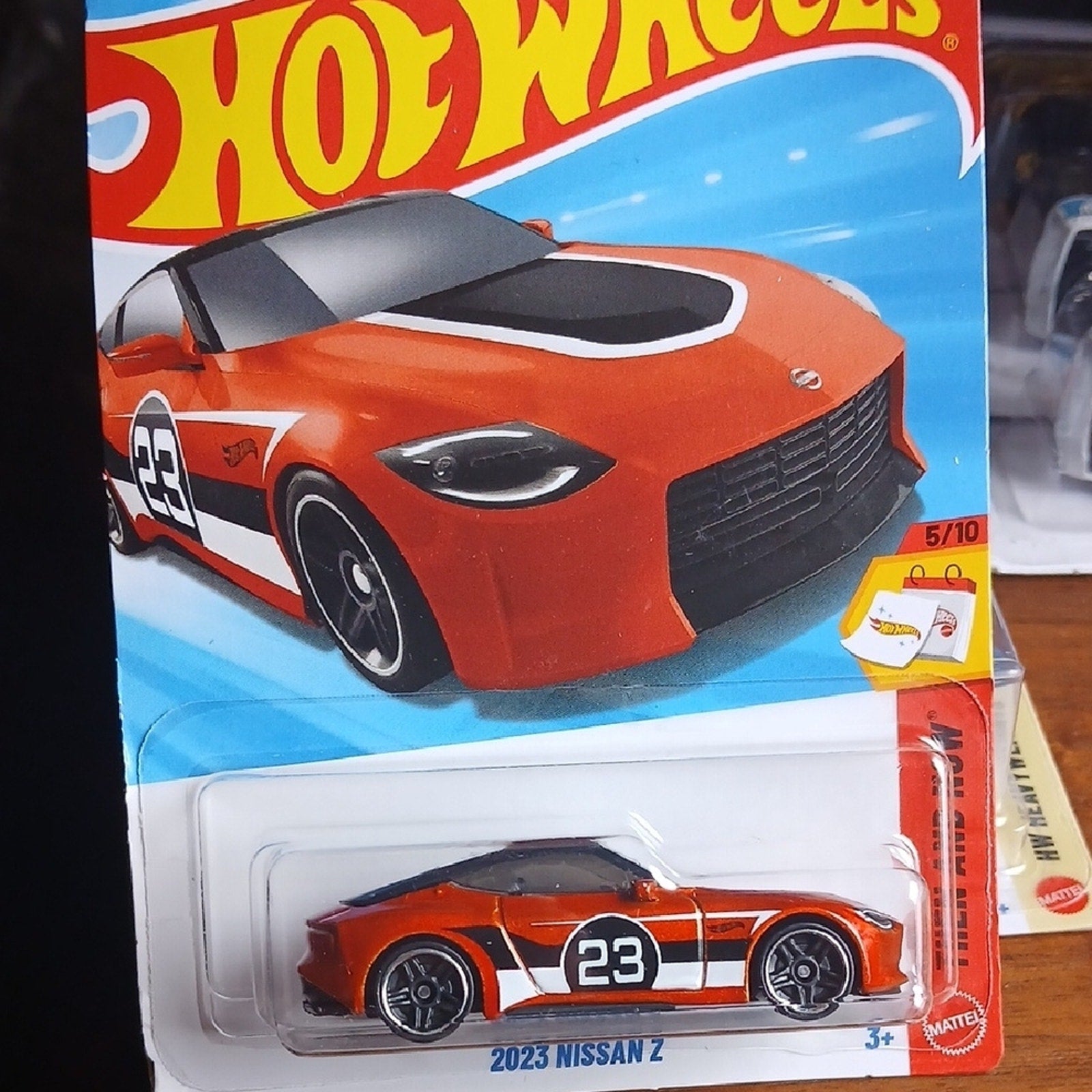 Mattel 2023 Nissan Z Hot Wheels in Striking Orange