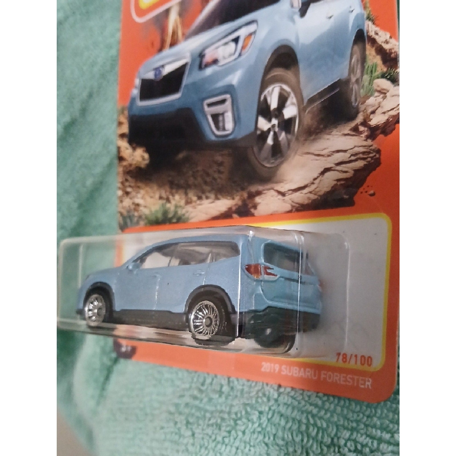 Matchbox 2019 Subaru Forester Toy Car – Light Blue