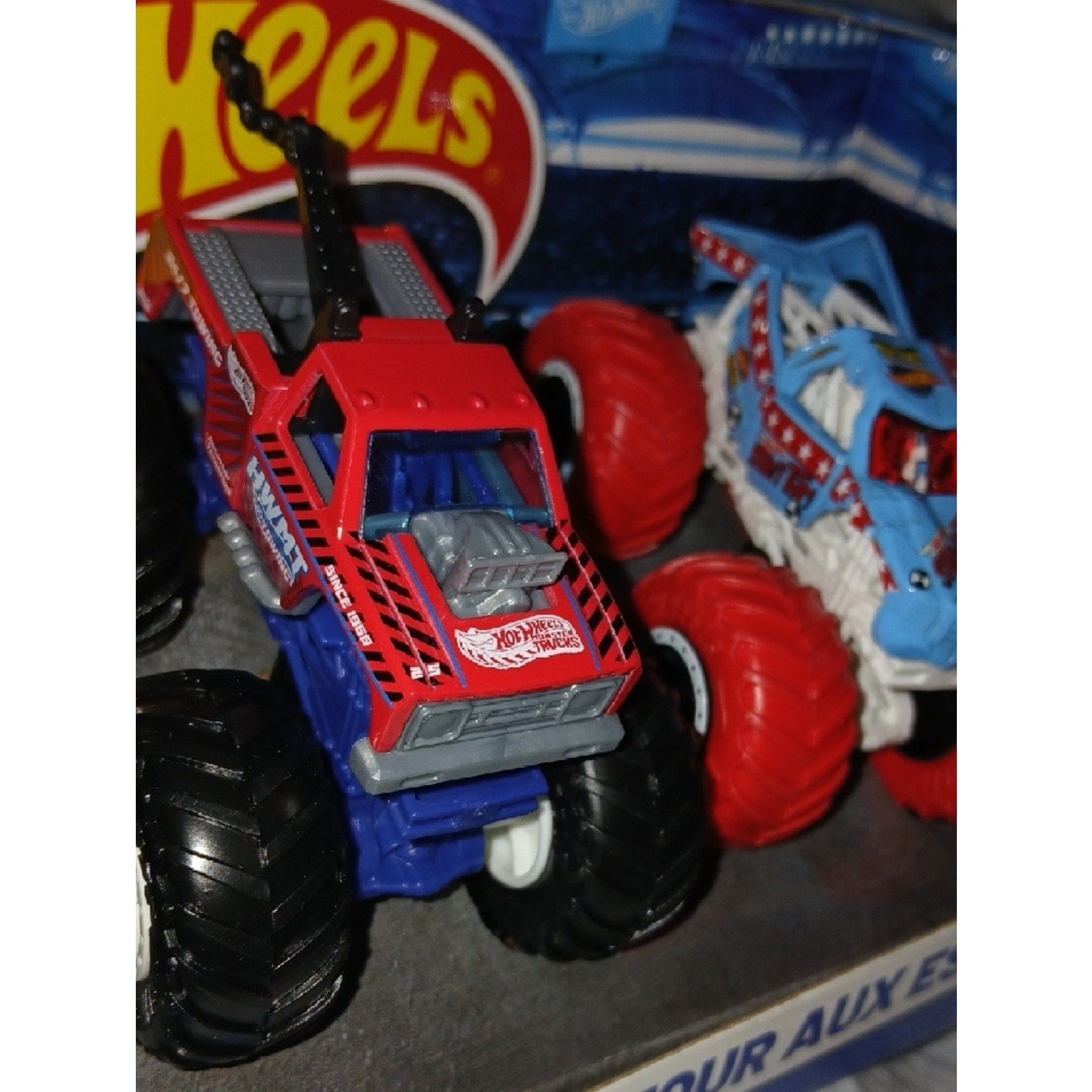 Monster Trucks Back To Basics 4-Pack –  Hot Wheels Trucks