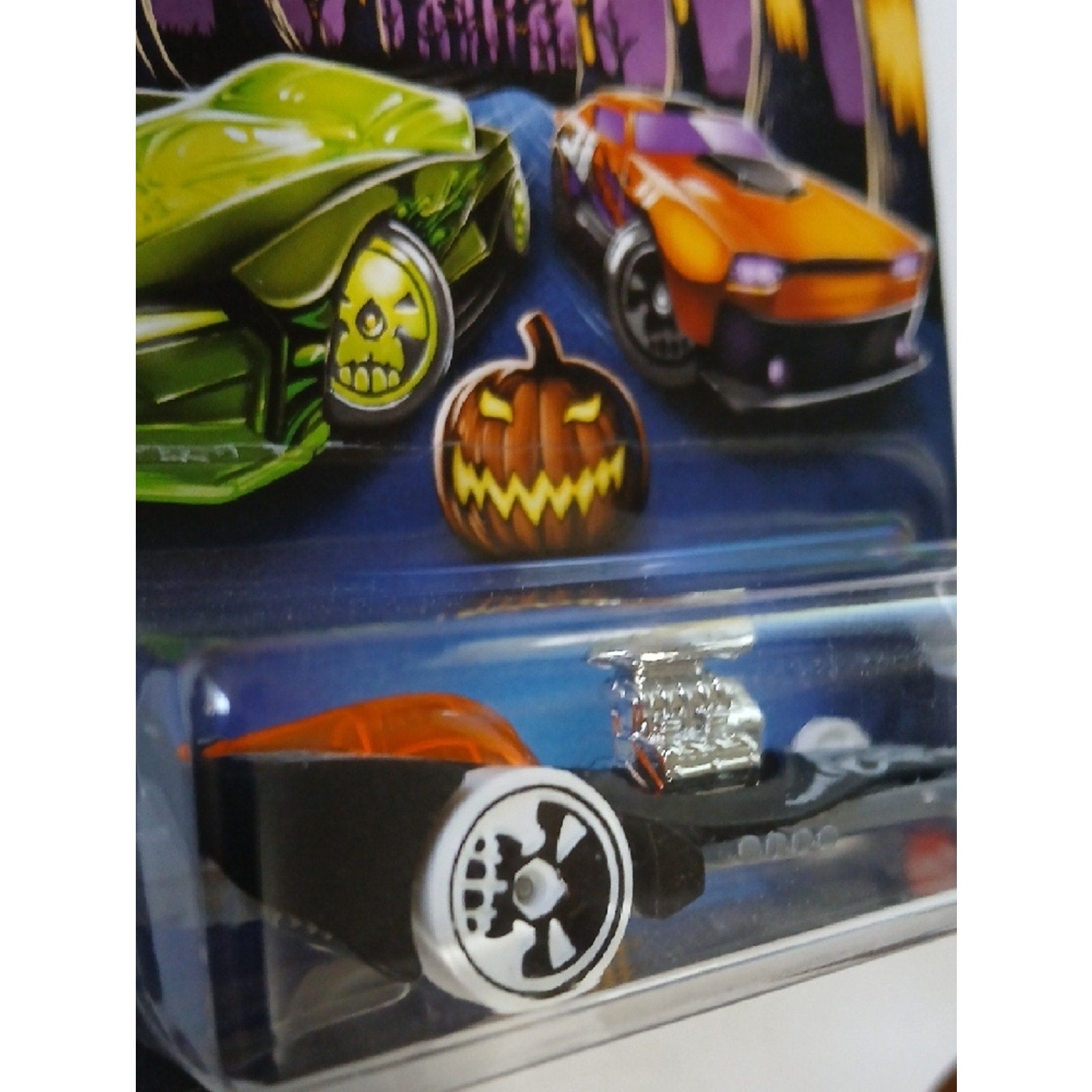 Madfast Halloween 2021 Hot Wheels Car - Black & Orange