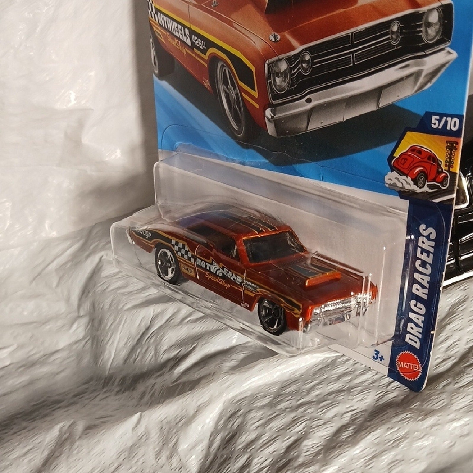 Hot Wheels '68 Dodge Dart  Car - Vibrant Orange
