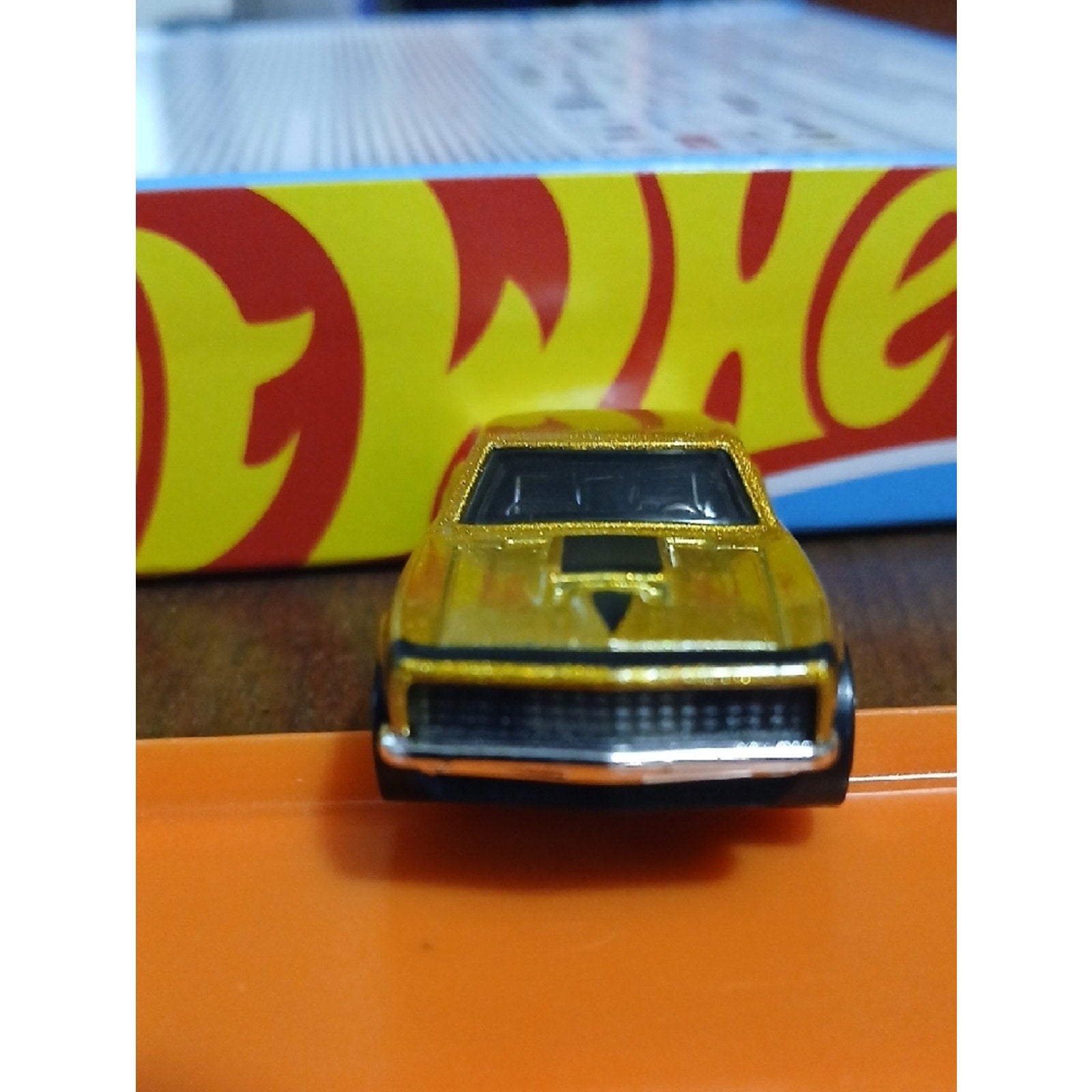67 Camaro Hot Wheels Metallic Gold Classic Muscle Car   New Unused