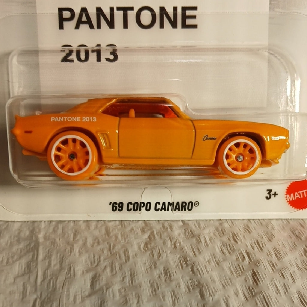 Mattel Hot Wheels '69 COPO Camaro - Bright Orange Pantone