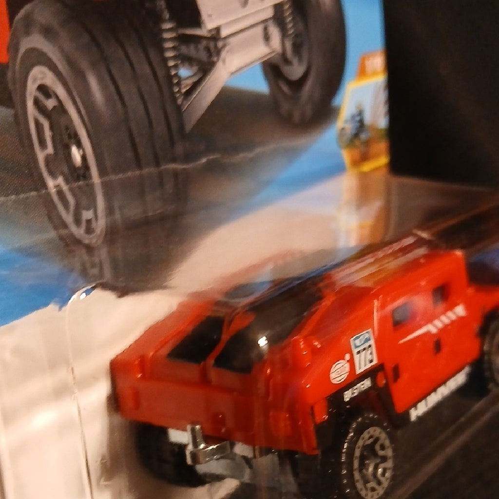 Humvee Red Hot Wheels Toy Car