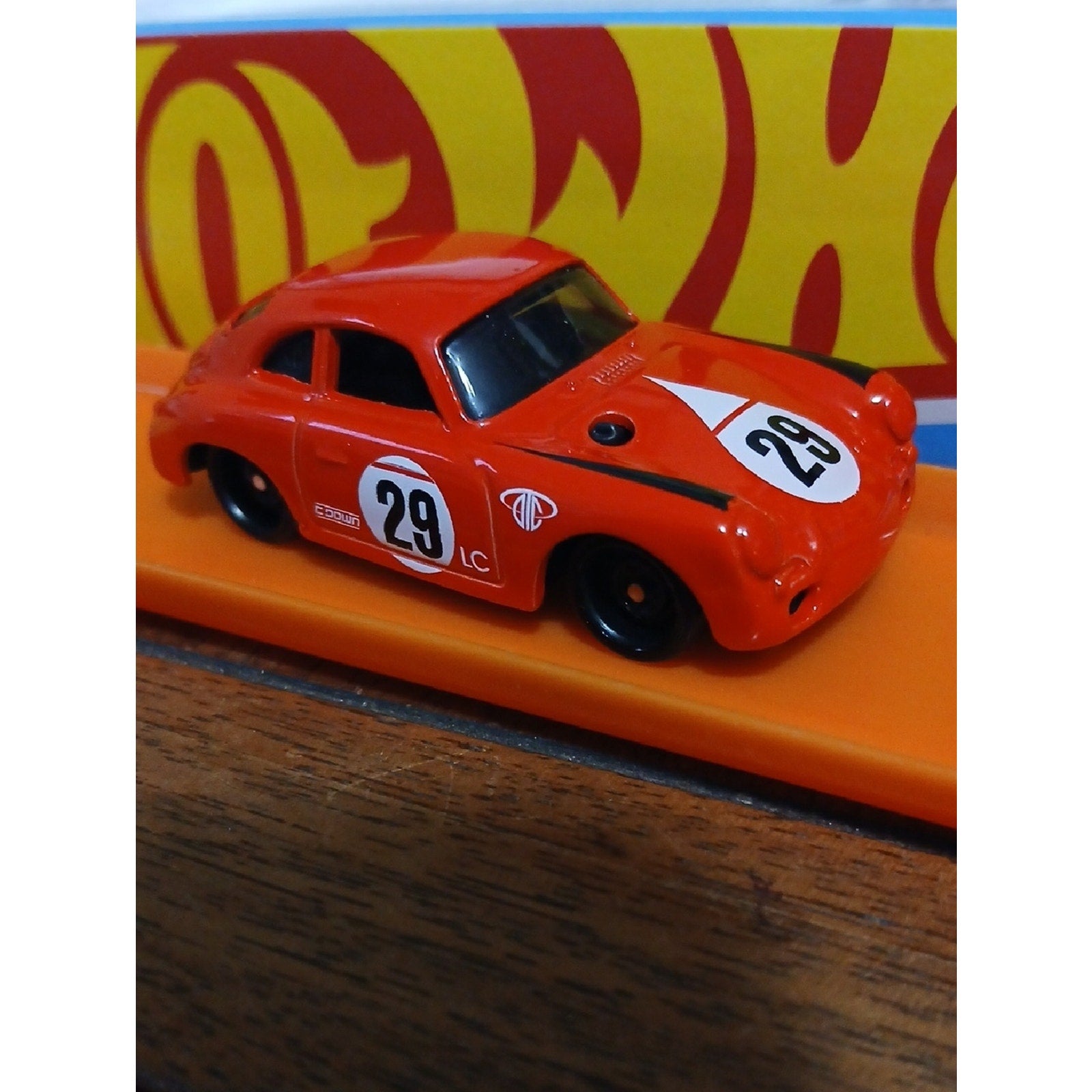 Porsche 356 Outlaw Red Racing Die-Cast Car  New Out Of Pkg Unused