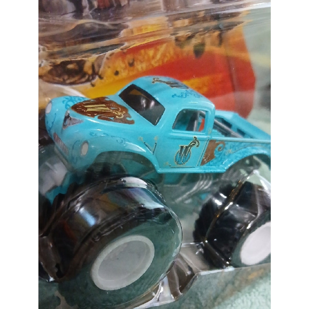 Monster Jam 2-Pack Kids Monster Trucks - Orange & Blue