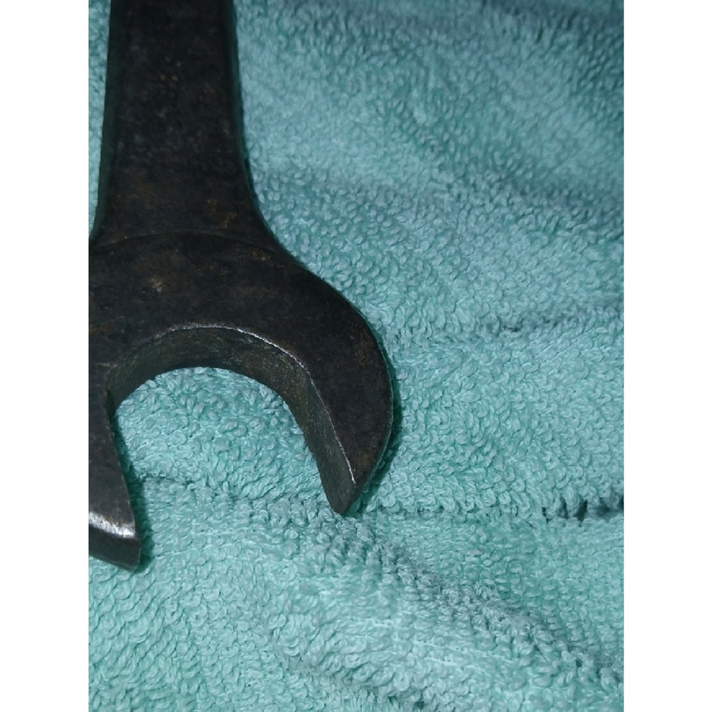 Ford M2  Single Wrench - Dark Brown Metal. For Spark Plugs & Head Bolts