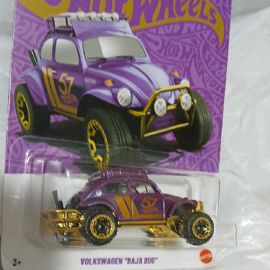 Baja Bug Hot Wheels 57th Anniversary Car - Purple and Gold