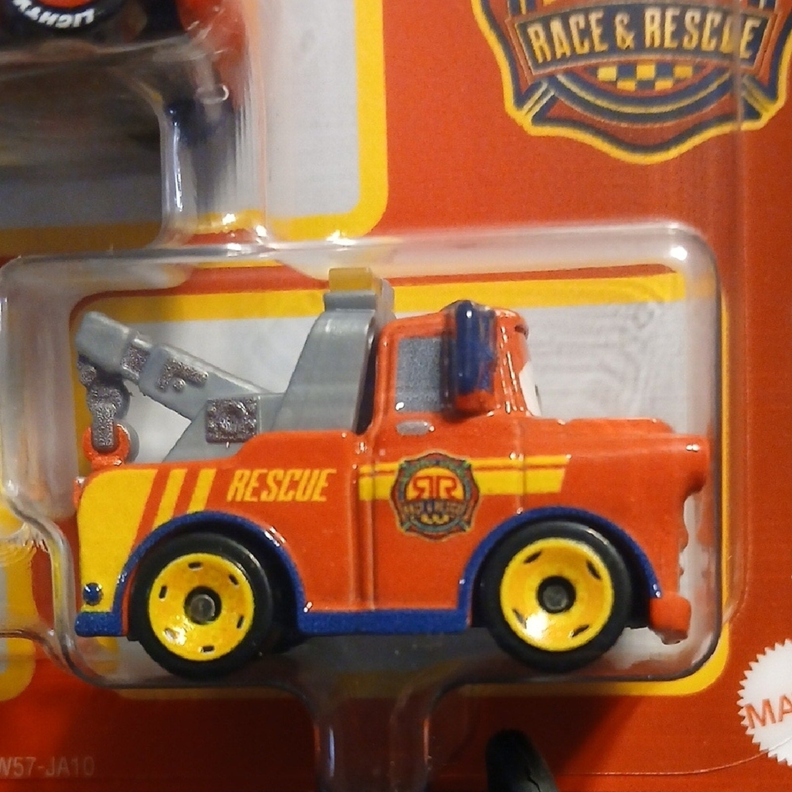 Disney Mini Cars Rescue Squad Vehicle Set - Mater, LUIGI AND LIGHTNING McQueen