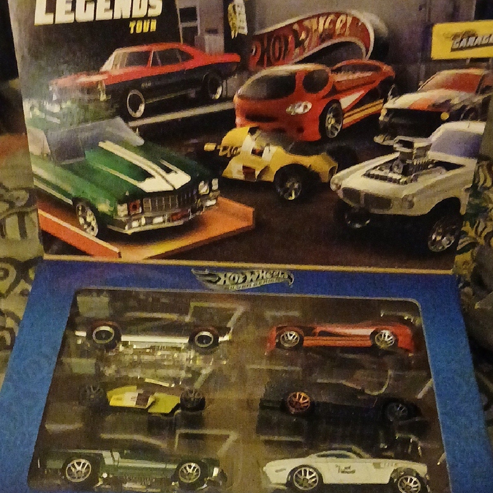 Hot Wheels Legends Tour Set ...As Pictured NiB