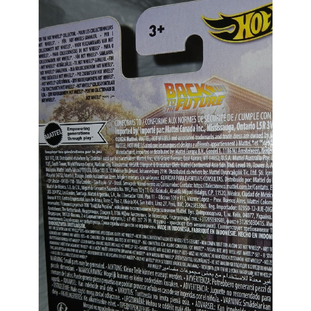 Hot Wheels Premium Back to the Future Ford Super De Luxe - Black with poop