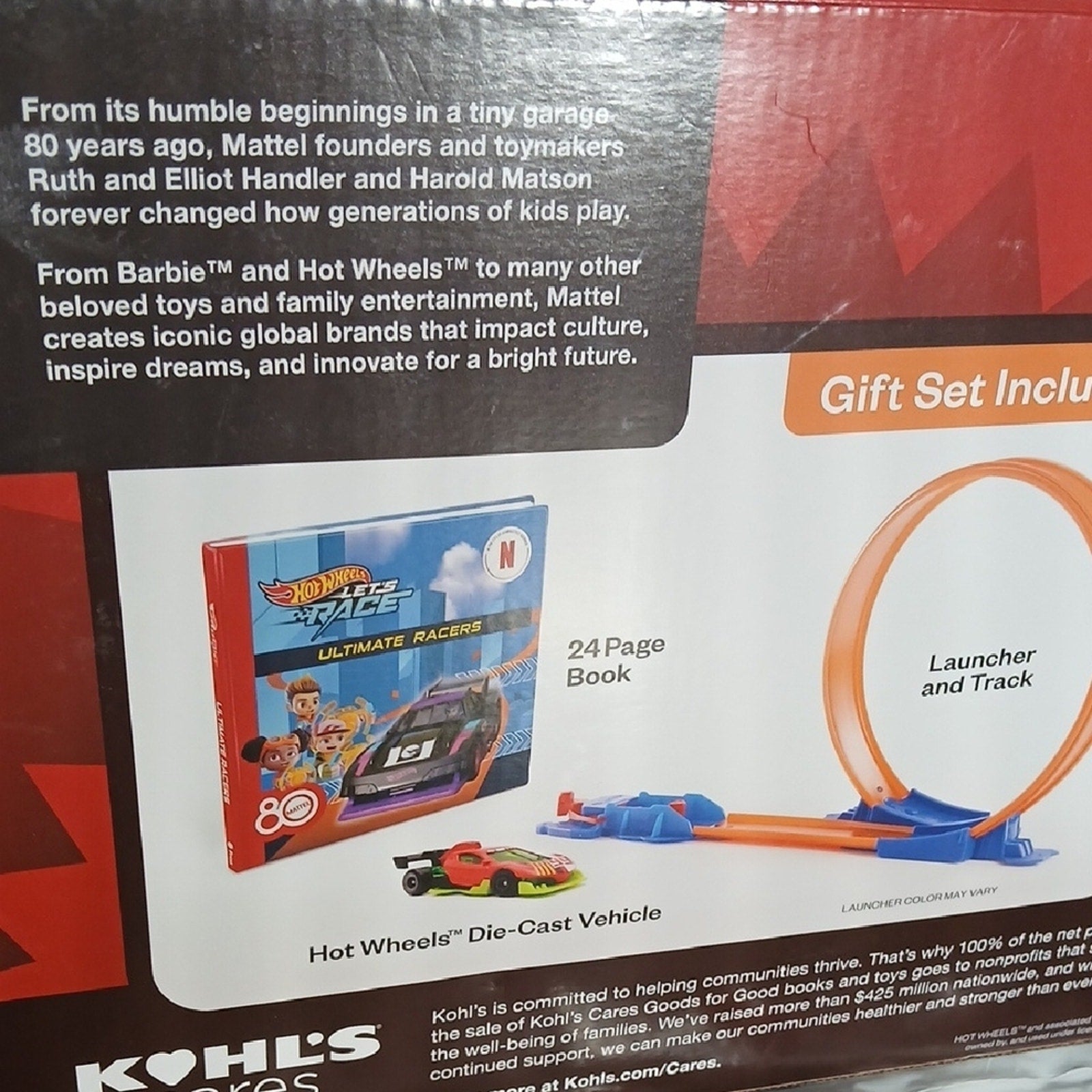 Hot Wheels 80th Anniversary Let's Race Ultimate Racers Gift Set