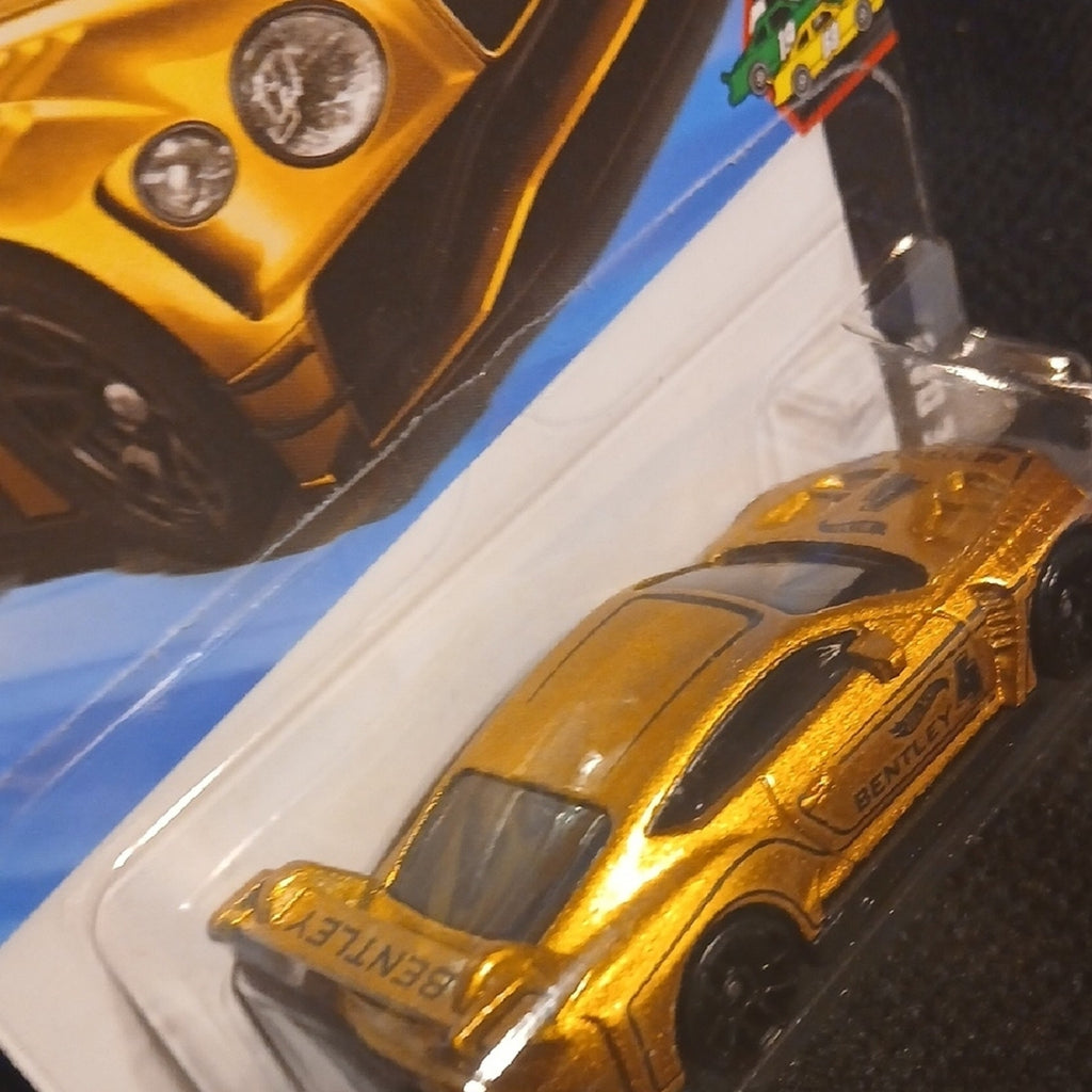 2018 Bentley Continental GT3 Hot Wheels Car - Gold