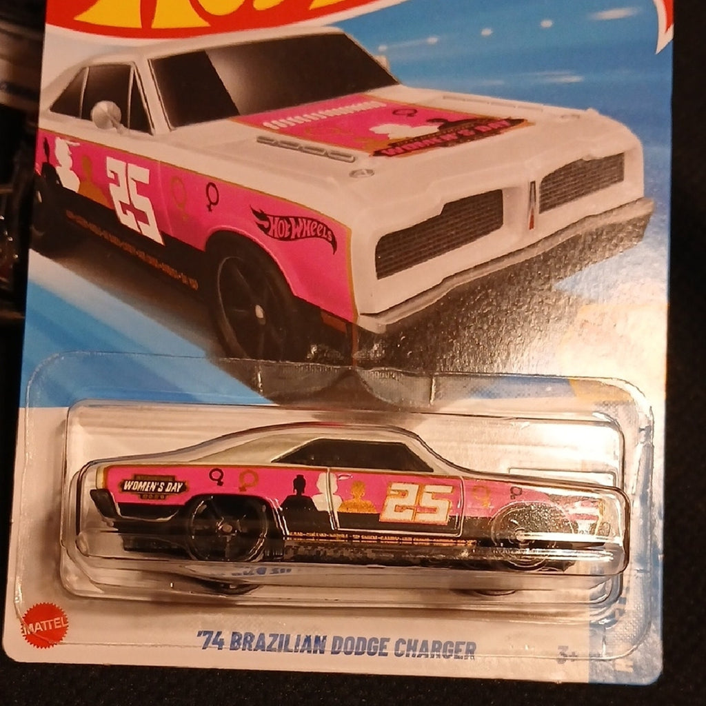 '74 Brazilian Dodge Charger Hot Wheels Die-Cast Car