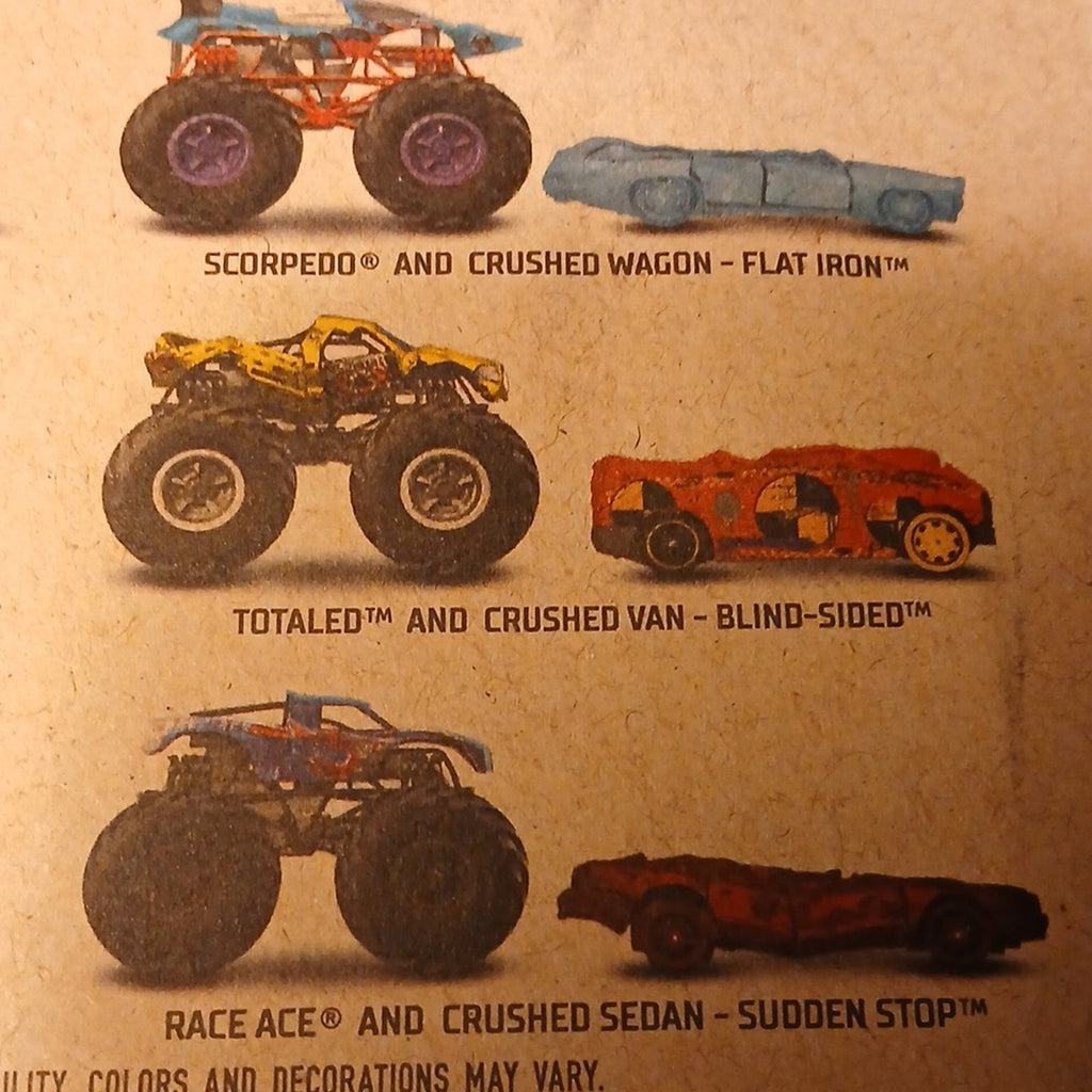 Monster Control Hot Wheels Dual Pack