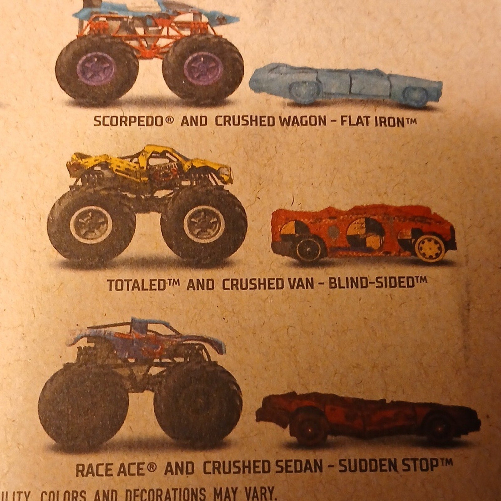 Monster Control Hot Wheels Dual Pack