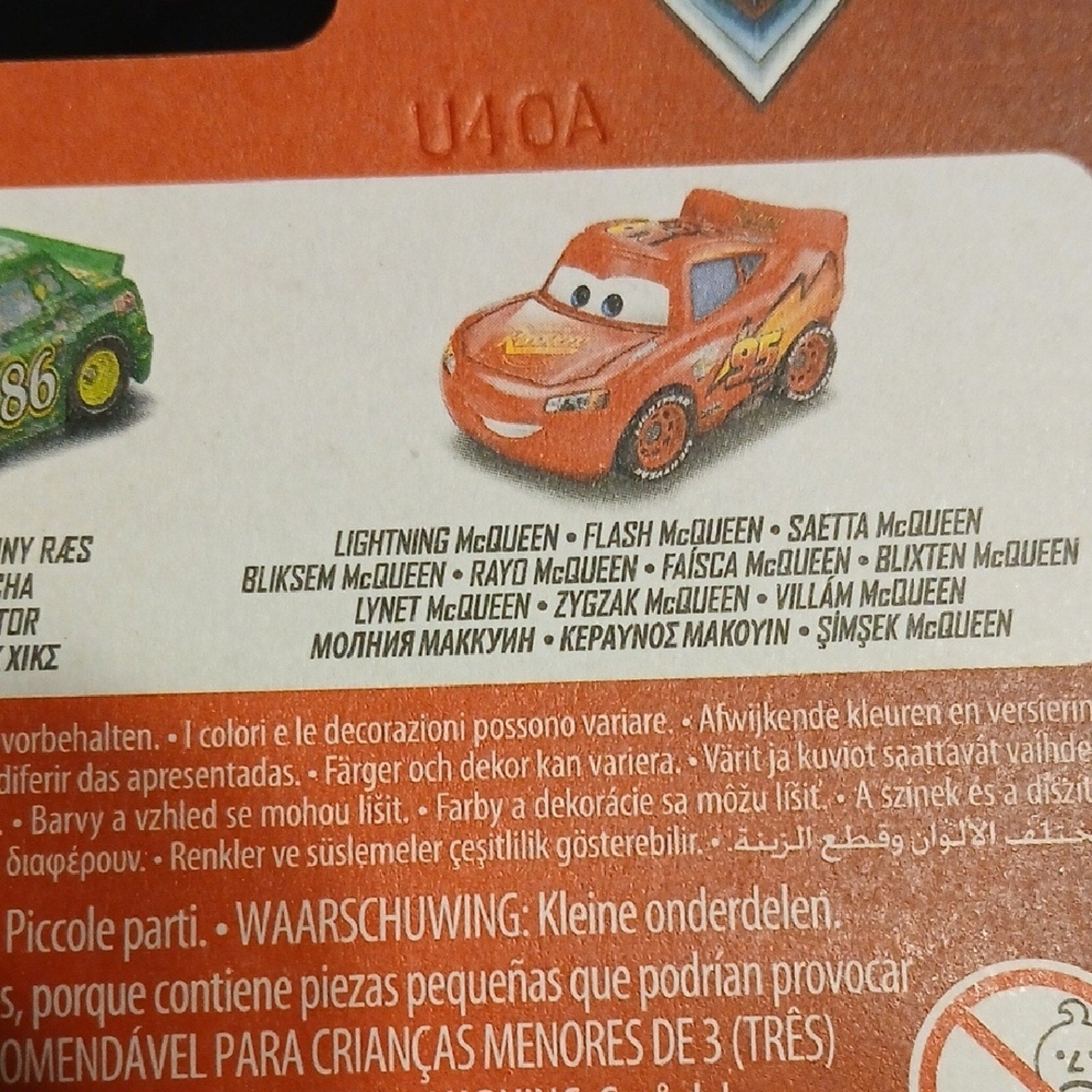 Cars Mini Racers 3-Pack Disney Pixar