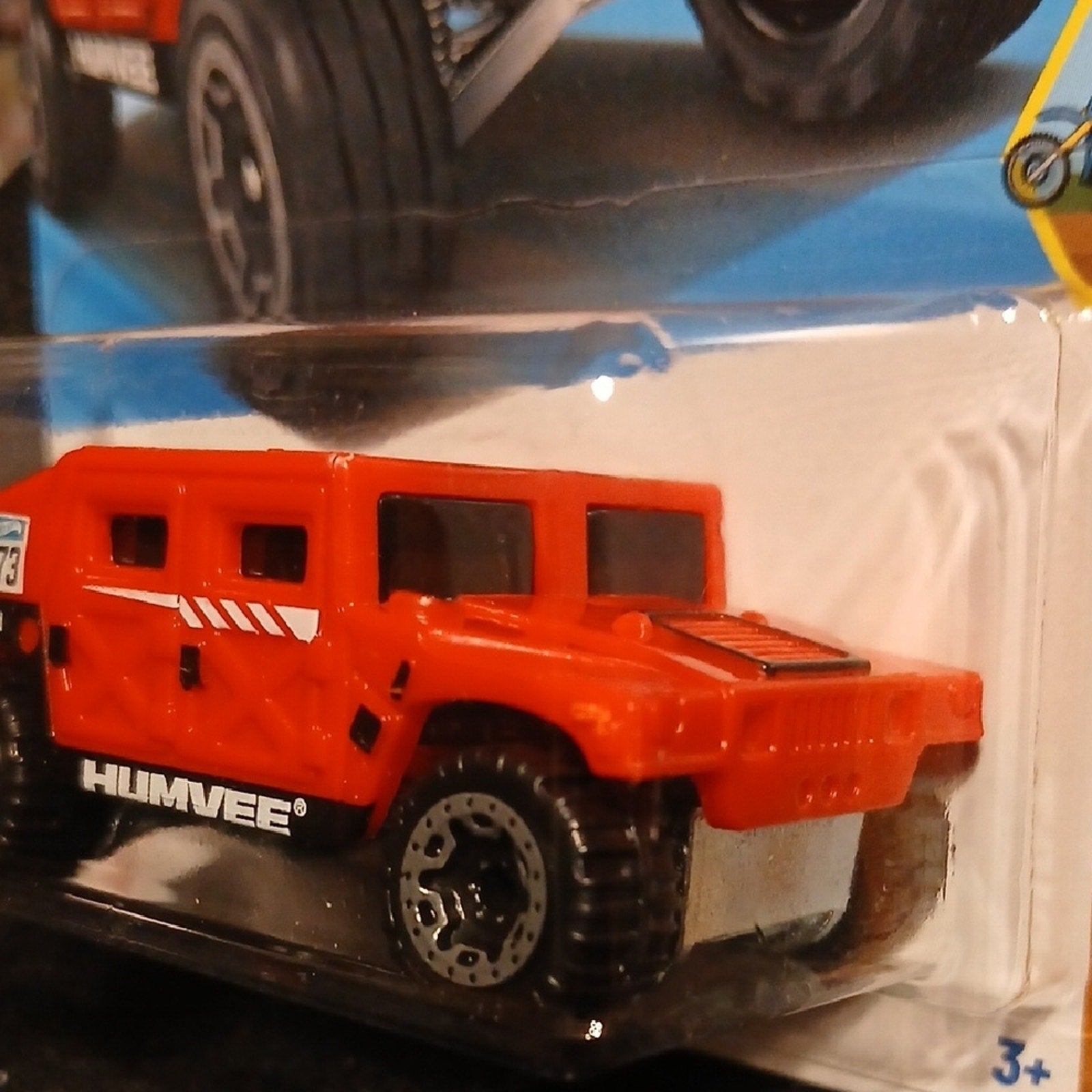 Humvee Red Hot Wheels Toy Car
