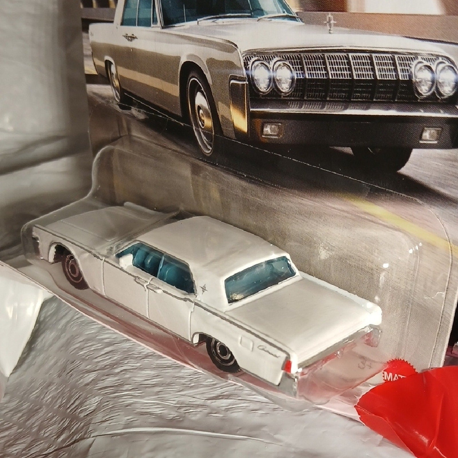 Mattel Matchbox White 1964 Lincoln Continental Die-Cast Car