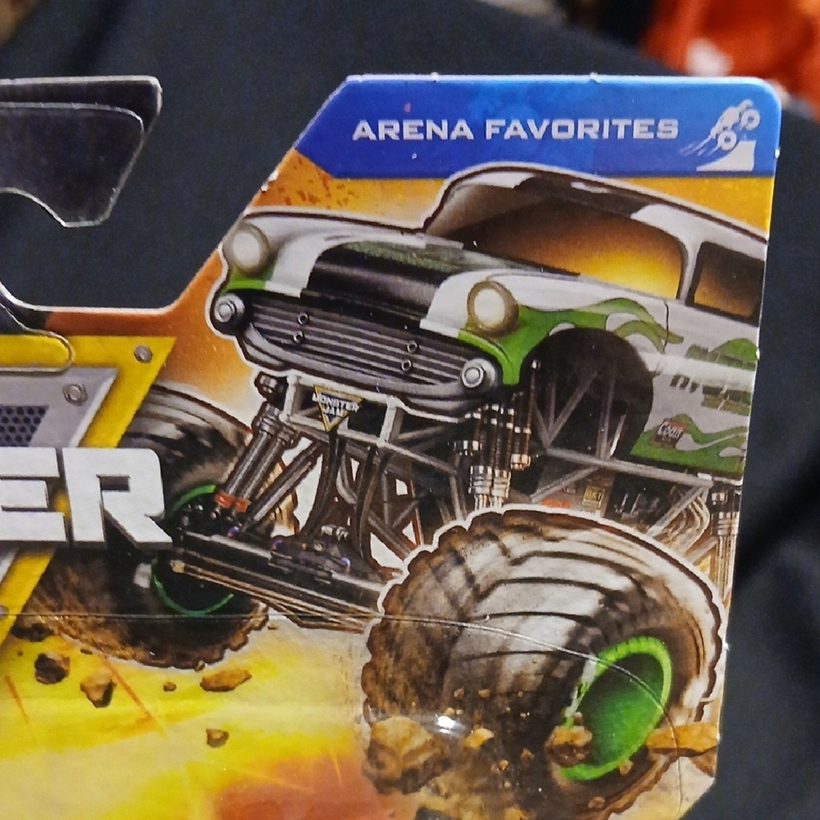 Avenger Monster Jam Truck - Green and Black 1/64. Series 44