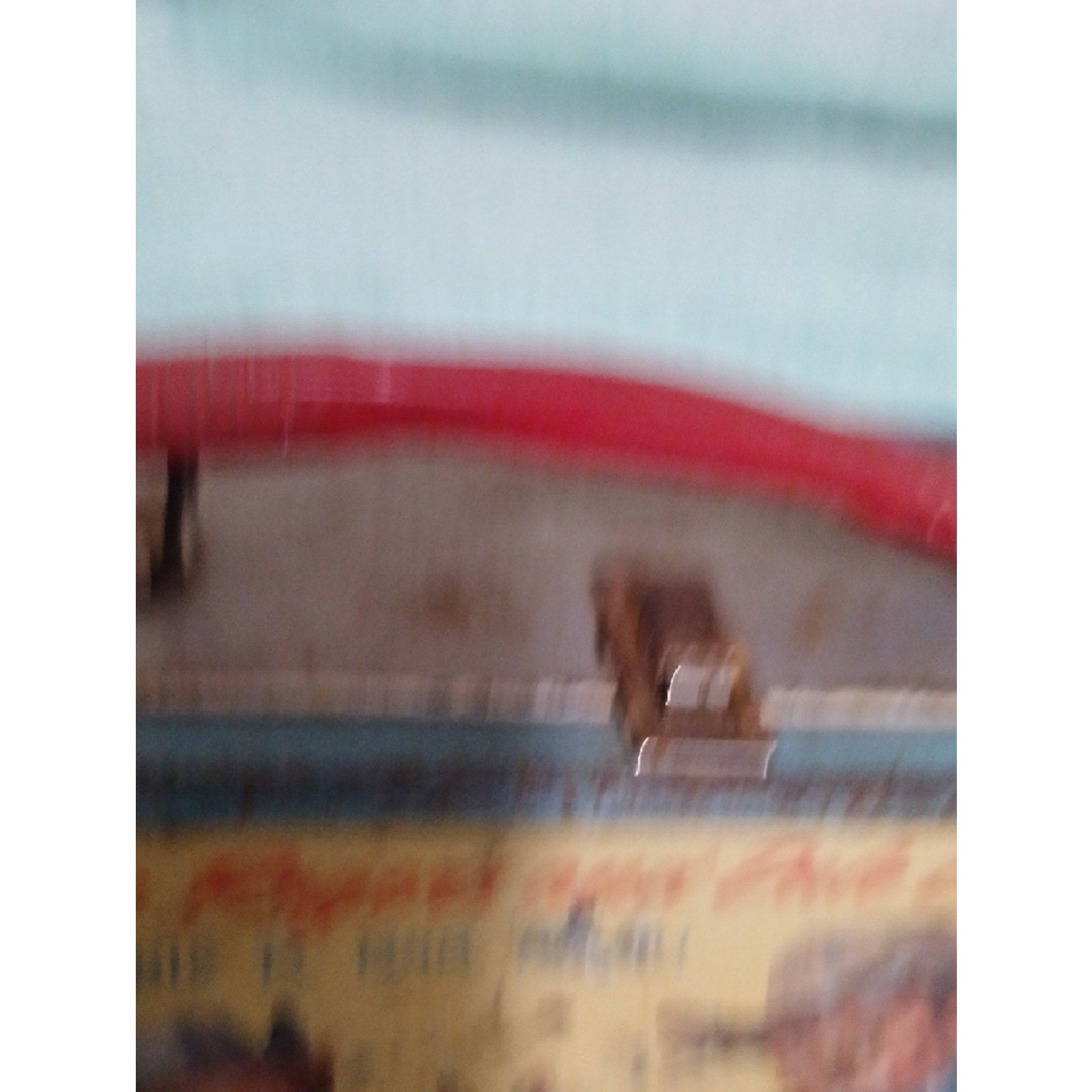 Roy Rogers And DALE EVANS  Thermos  Metal Lunchbox with Rodeo Scene. No Thermos