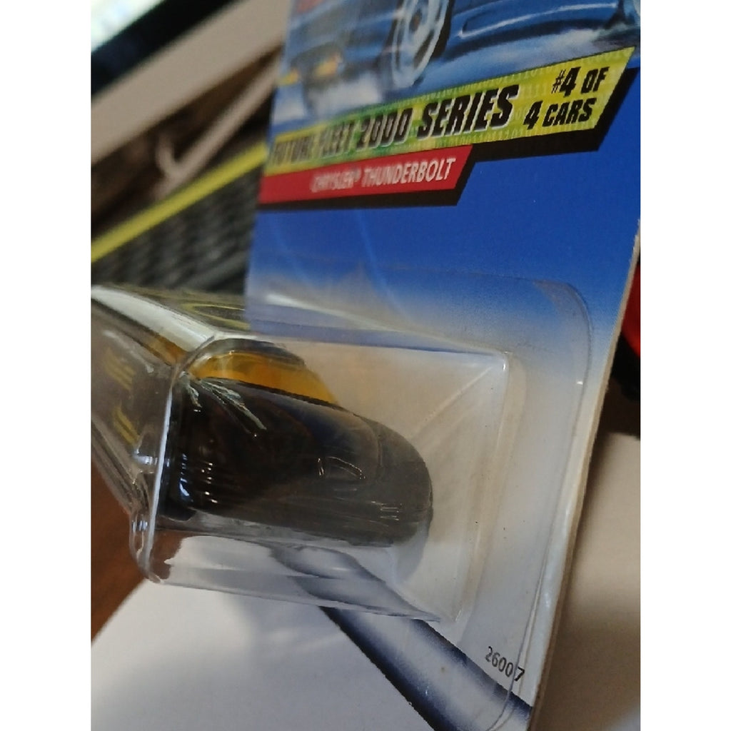 Hot Wheels Chrysler Thunderbolt  - Black & Yellow Vtg 1999