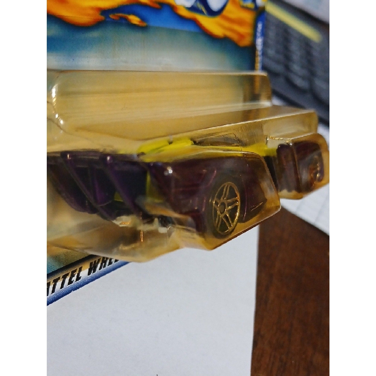 Purple/Gold Shredster Hot Wheels Car Vtg 2000