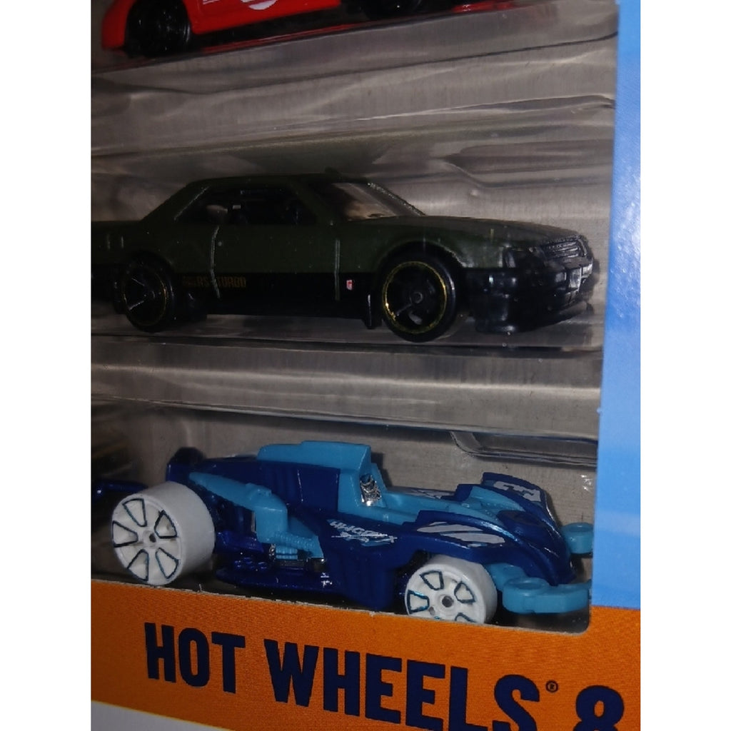Hot Wheels 8-Car Pack - Die-Cast Vehicles> Nissan RS Turbo And 67 Camaro Dream