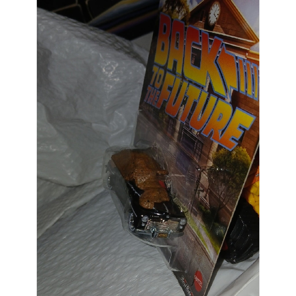 Hot Wheels Premium Back to the Future Ford Super De Luxe - Black with poop