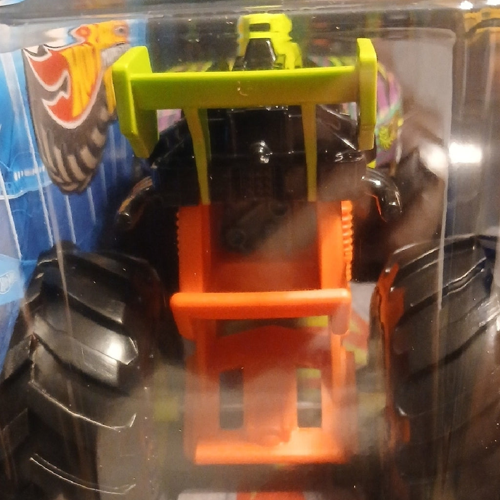 Slam Prix Hot Wheels Oversized Monster Truck - Green and Black
