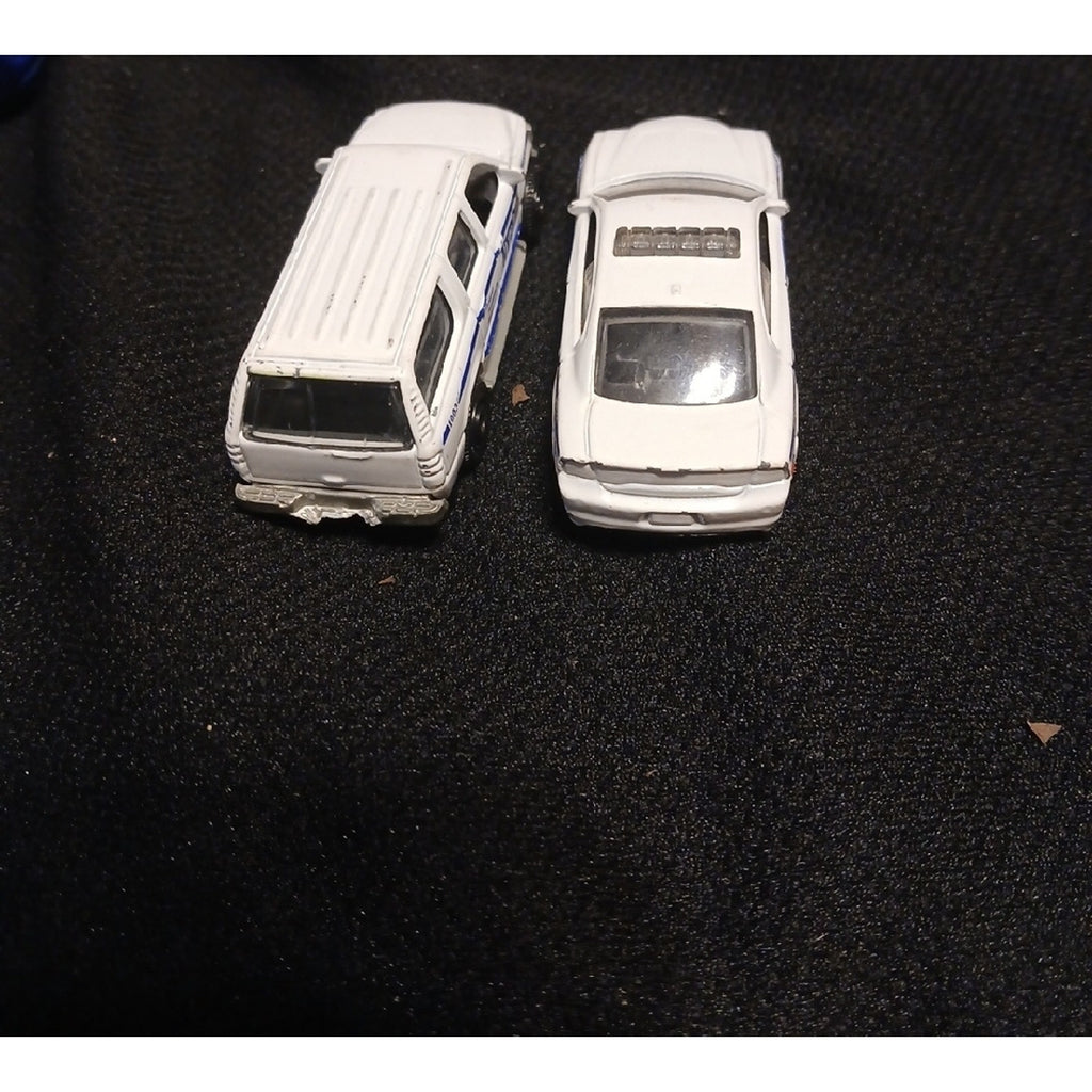 NYPD POLICE VEHICLES...Charger and Suburban.. Matchbox Used  Car Set