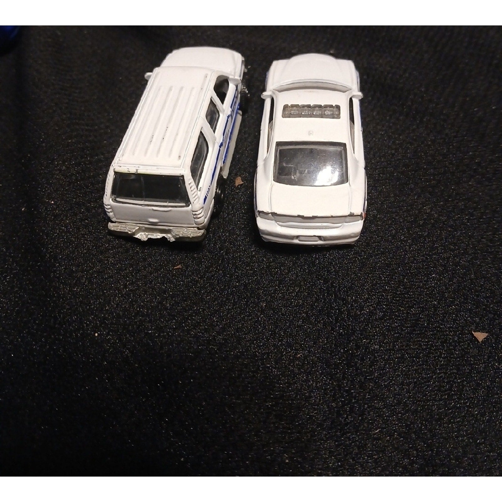 NYPD POLICE VEHICLES...Charger and Suburban.. Matchbox Used  Car Set
