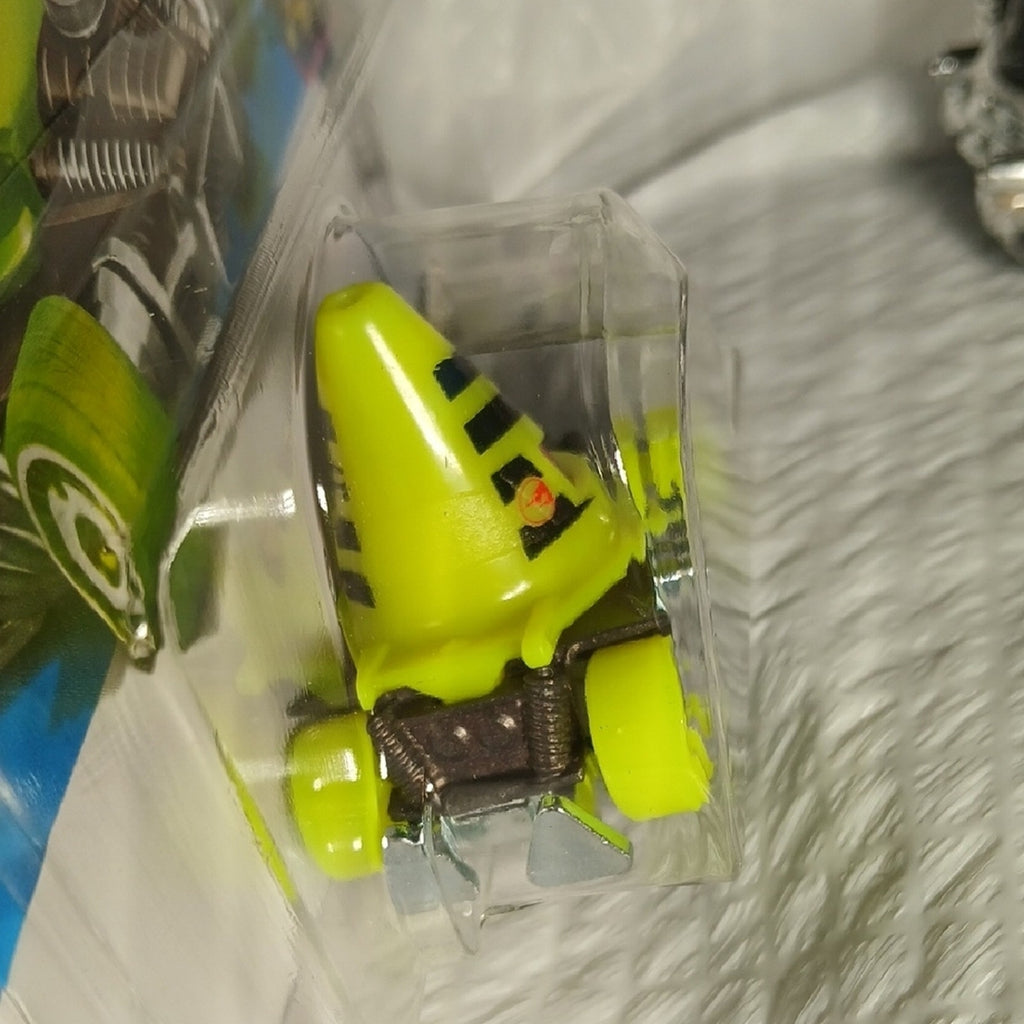 Hot Wheels Cone Shaker Toy Car - Neon Green and Red