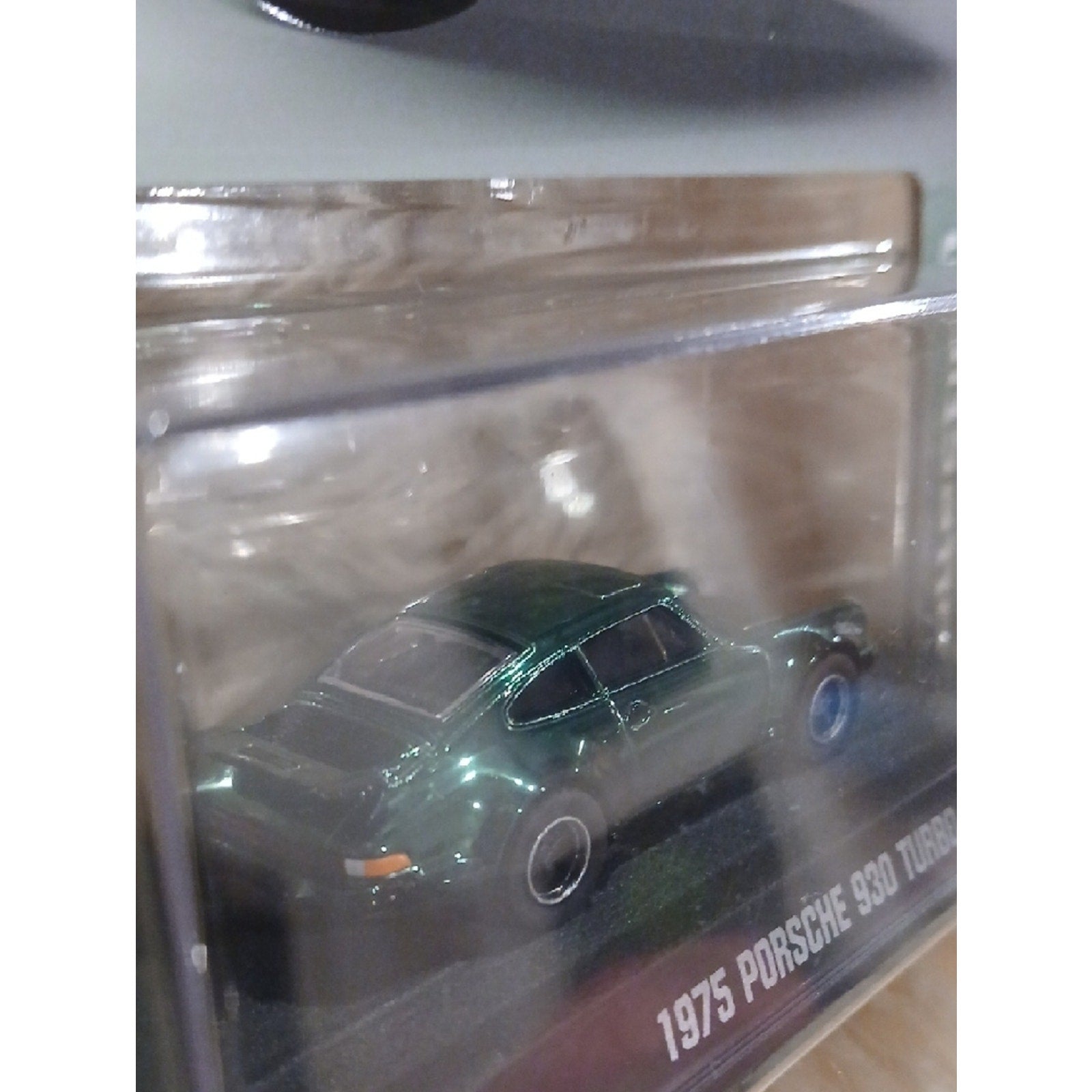 Green 1975 Porsche 930 Turbo Die-Cast Toy Car