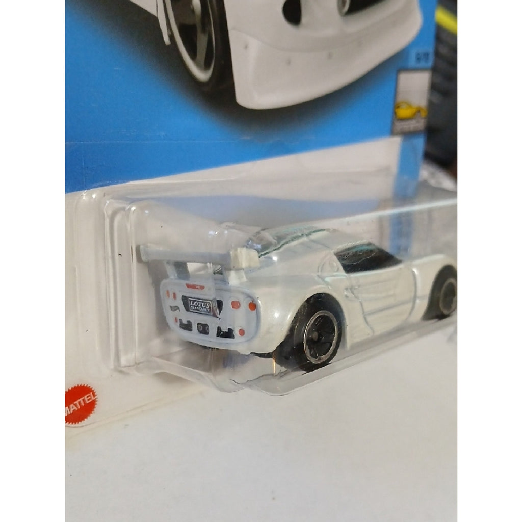 Hot Wheels Lotus Sport Elise  2021 Hot Wheels-  White with Green Stripe