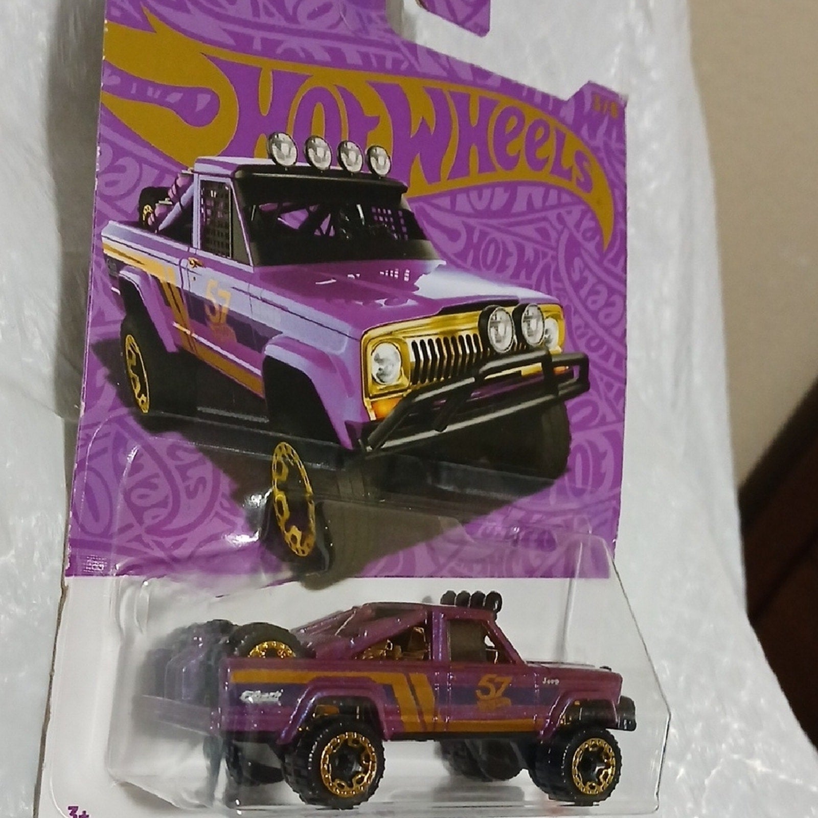 Purple and Gold Jeep J10 Truck ...57th Anniversary Of Hot Wheels