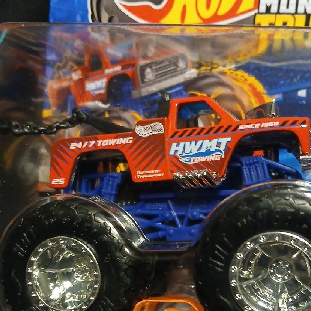 Ramblin Wrecker - Hot Wheels Monster Truck. Red and Blue