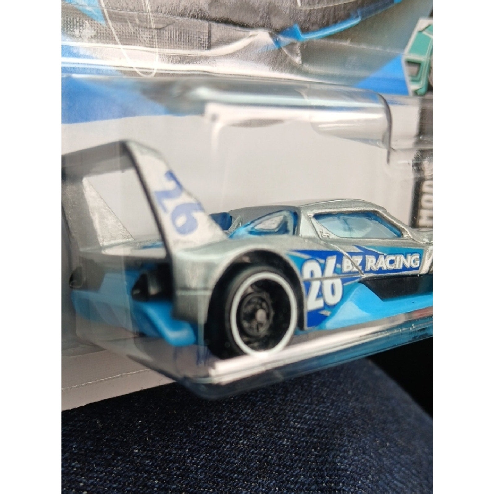 High-Tail Chaser Hot Wheels Car - Blue & Black