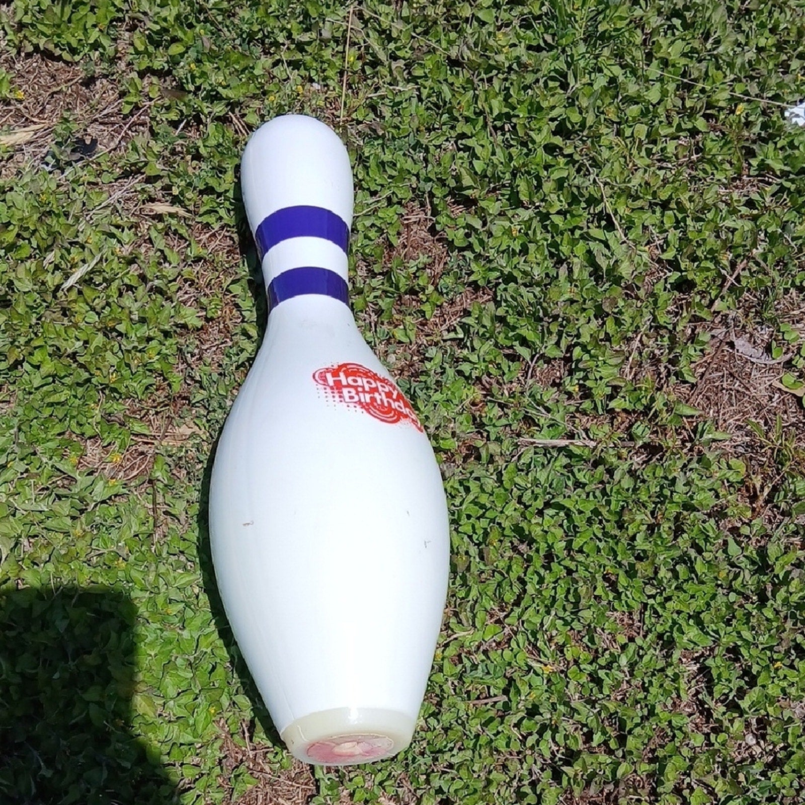 BOWLING PIN. The Real Deal. Appears As New...never Used As Intended.. See Pics