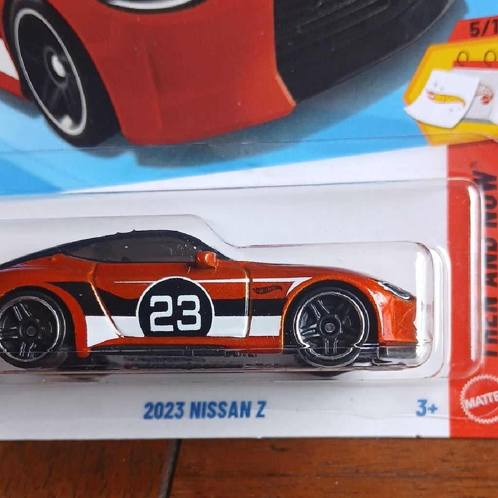 Mattel 2023 Nissan Z Hot Wheels in Striking Orange