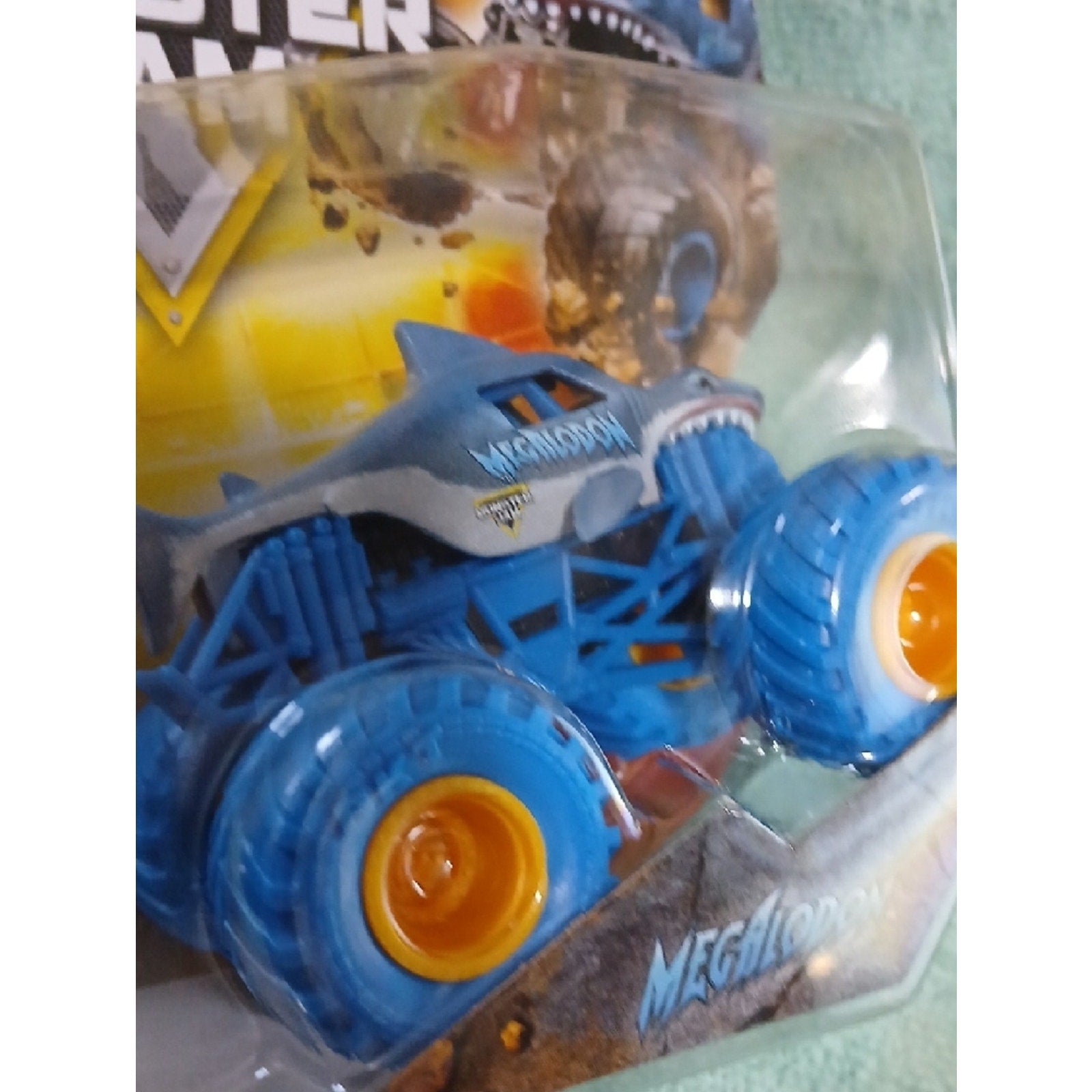 Monster Jam MegaLodon Monster Truck Toy - Blue