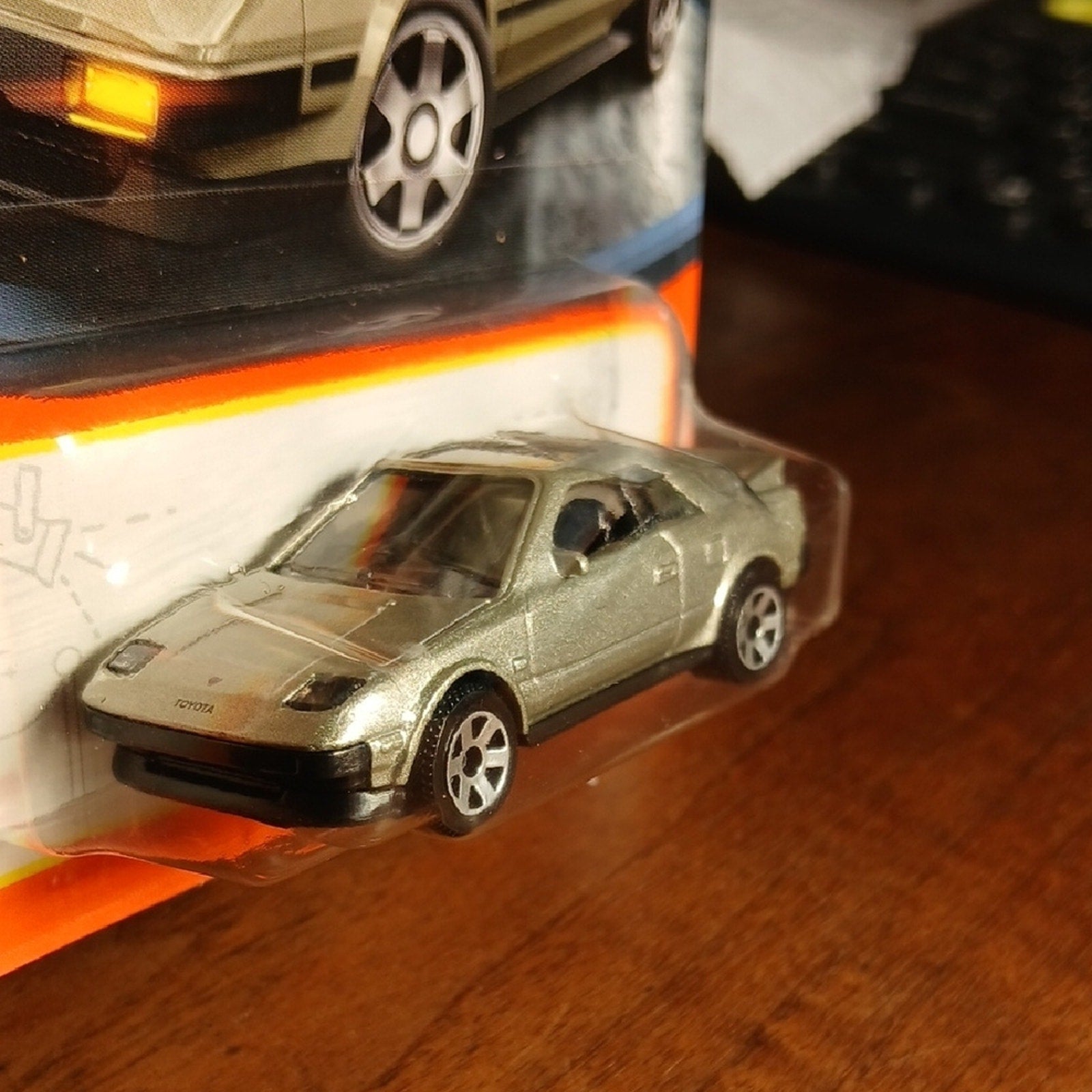 Matchbox 1984 Toyota MR2 Toy Car in Metallic Green