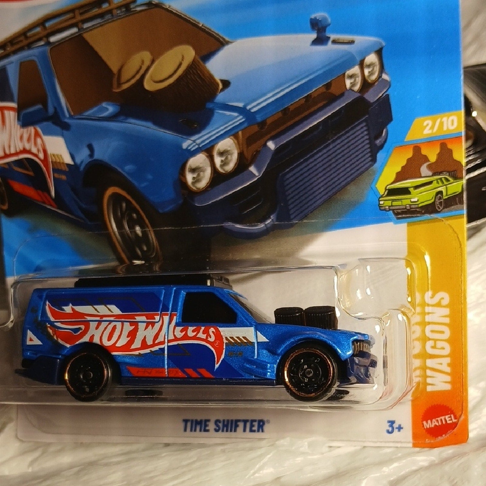 Hot Wheels Blue Time Shifter Toy Car