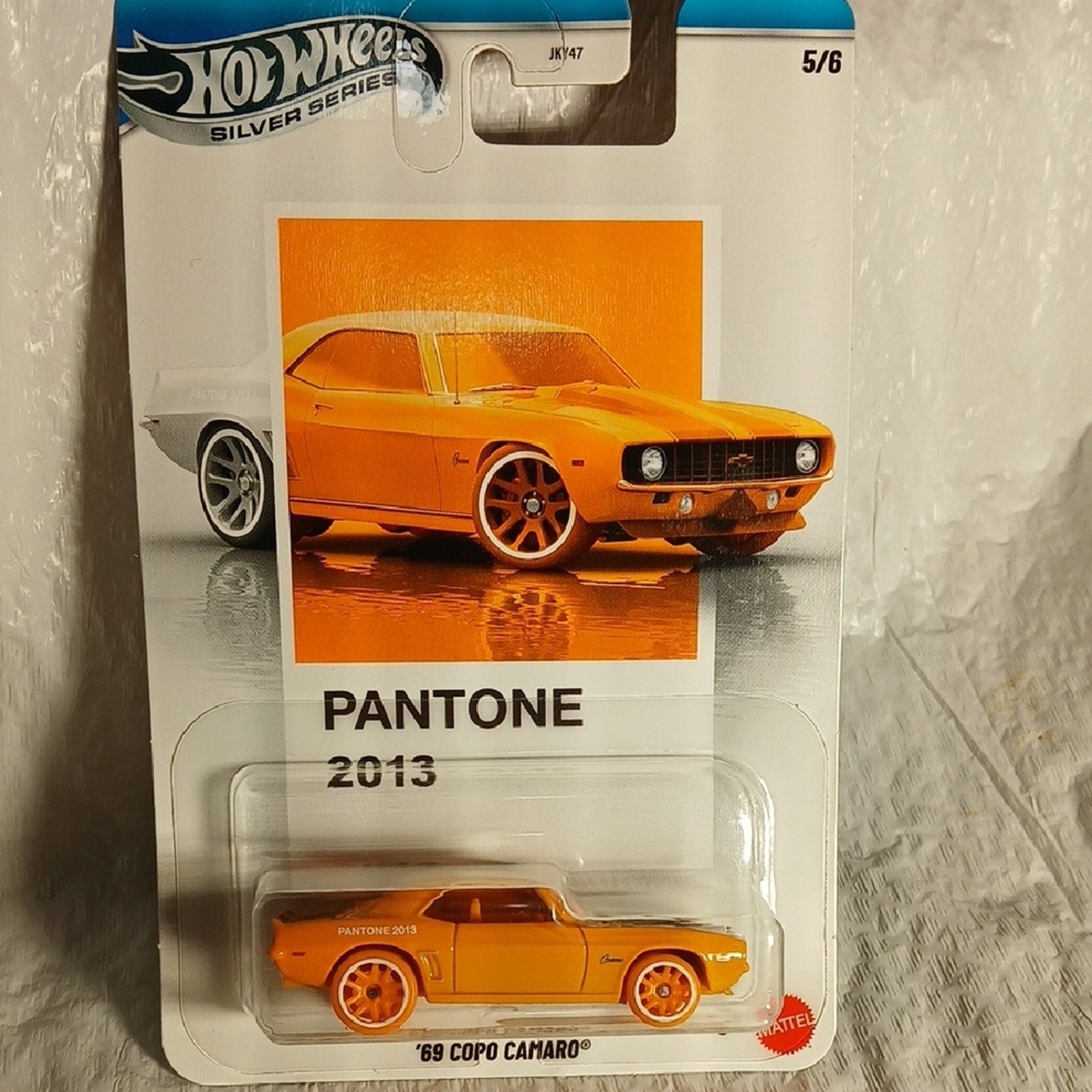 Mattel Hot Wheels '69 COPO Camaro - Bright Orange Pantone