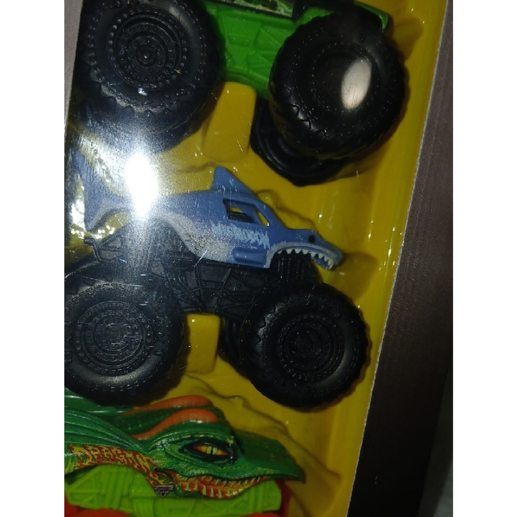 Monster Jam 4-Pack Monster Truck 1/72 Scale Set As Pictured