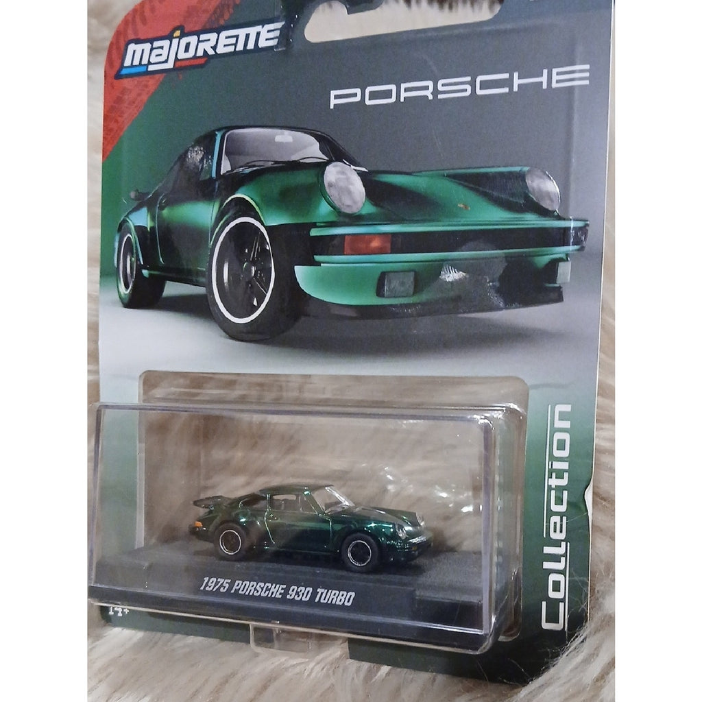 Green 1975 Porsche 930 Turbo Die-Cast Toy Car