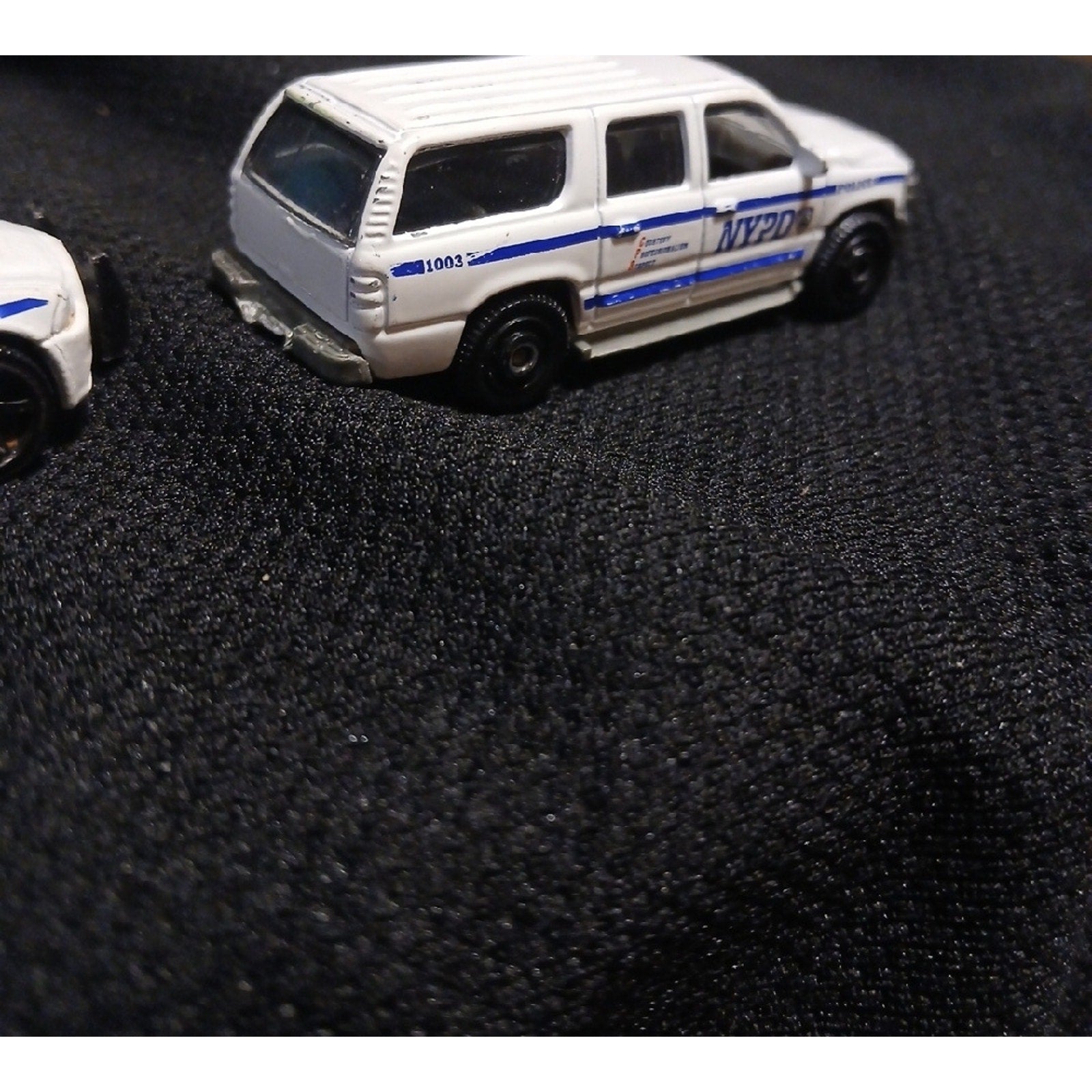 NYPD POLICE VEHICLES...Charger and Suburban.. Matchbox Used  Car Set