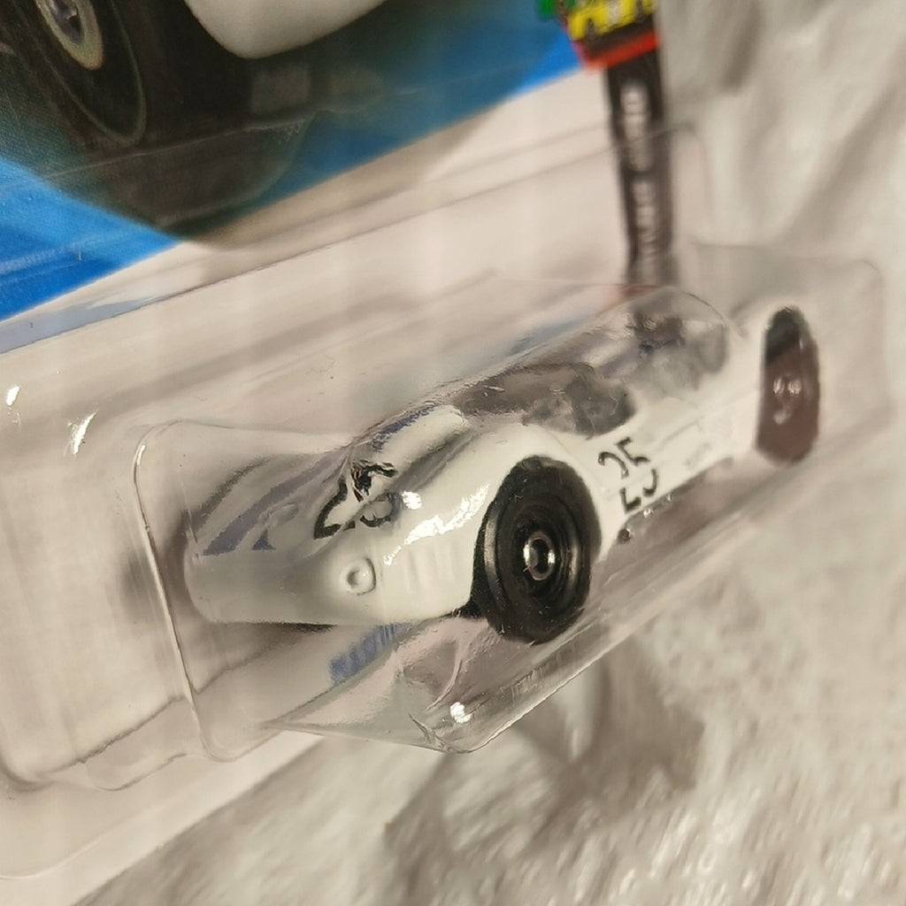 Mattel Maserati Tipo 61 White and Blue Hot Wheels Car
