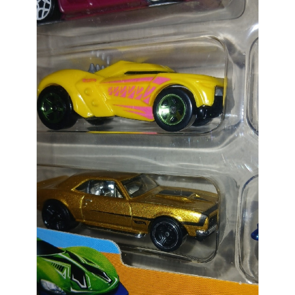 Hot Wheels 8-Car Pack - Die-Cast Vehicles> Nissan RS Turbo And 67 Camaro Dream